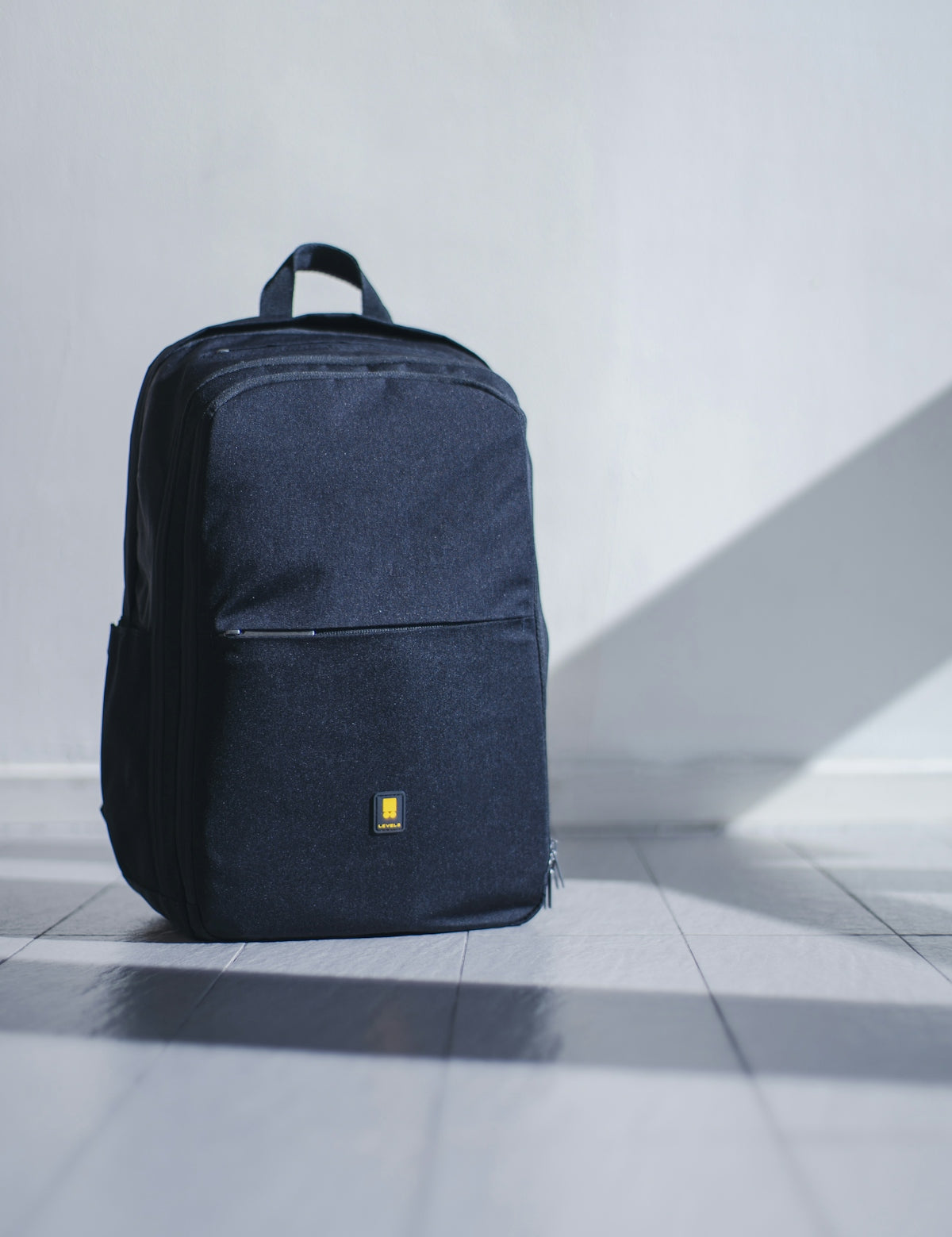 blue backpack