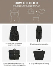 The Cancun Packable Backpack: Travel Big, Pack Small.
