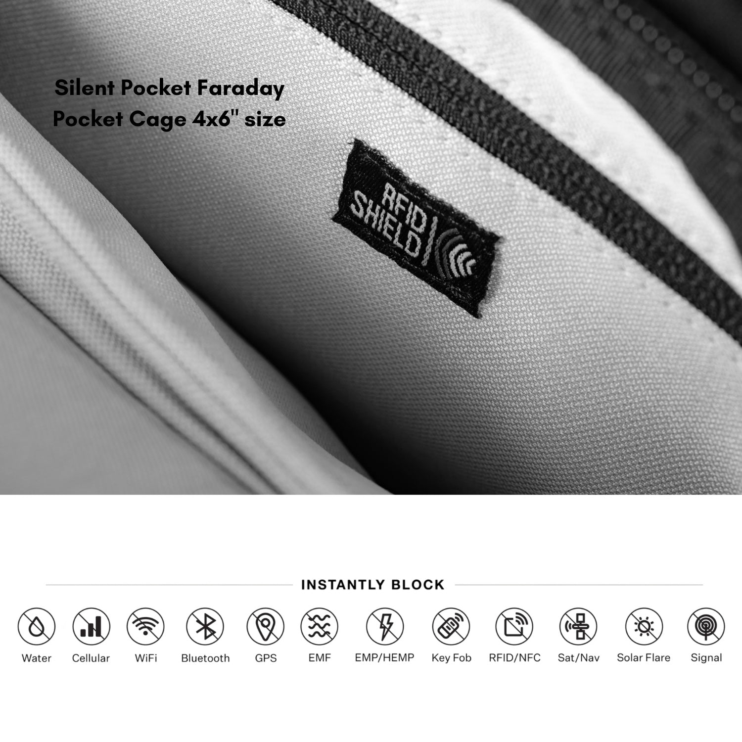 Faraday Anti-theft Pocket