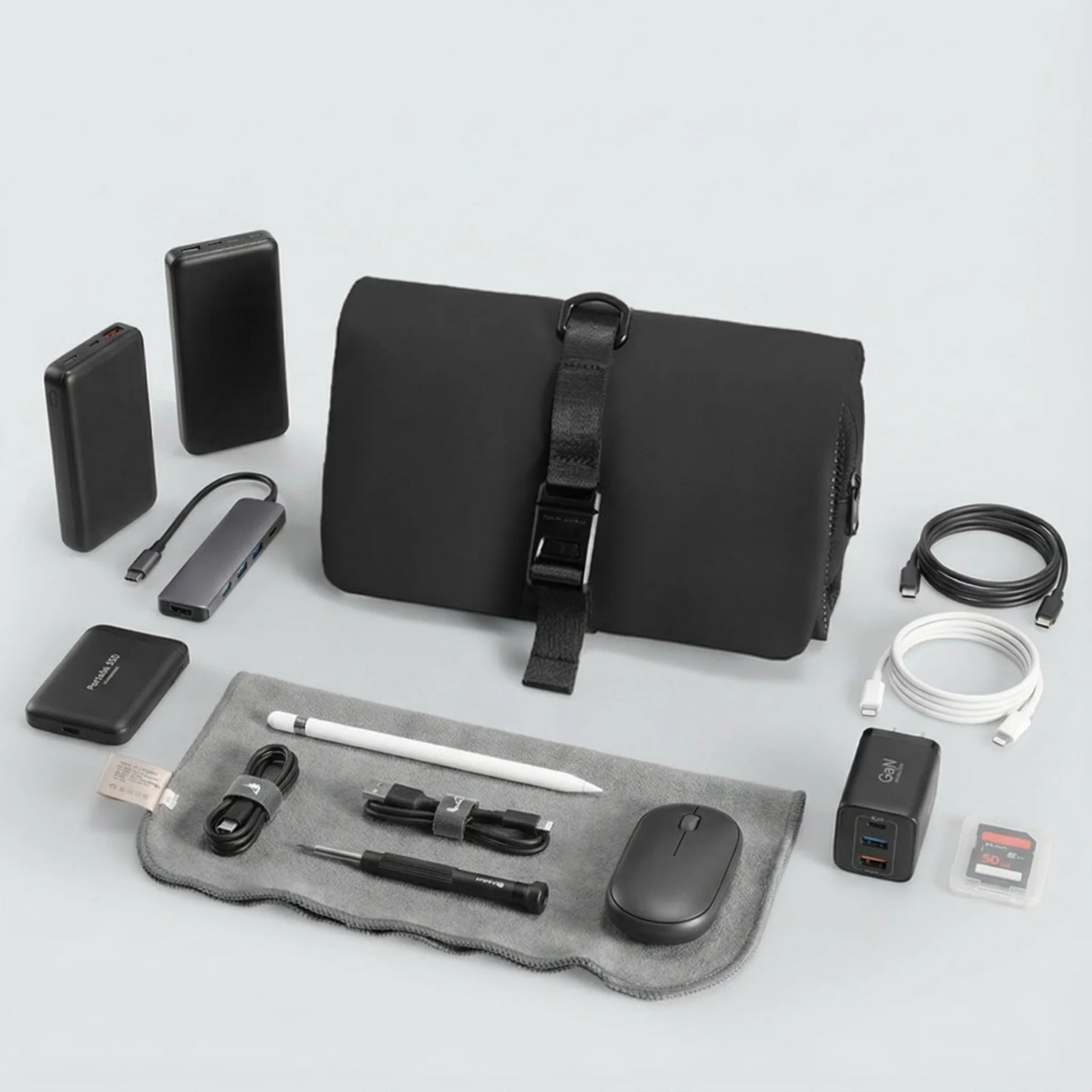 MagiClip Wet Dry Toiletry Bag