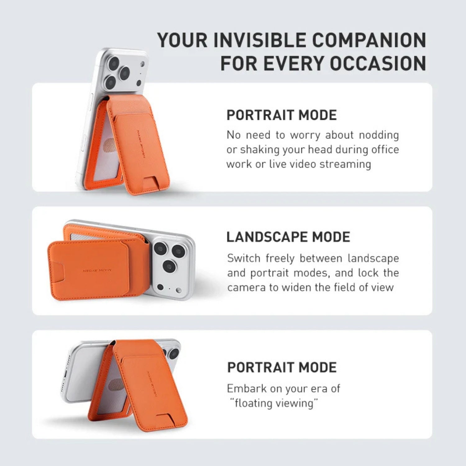 MagFold Slim Stand Wallet