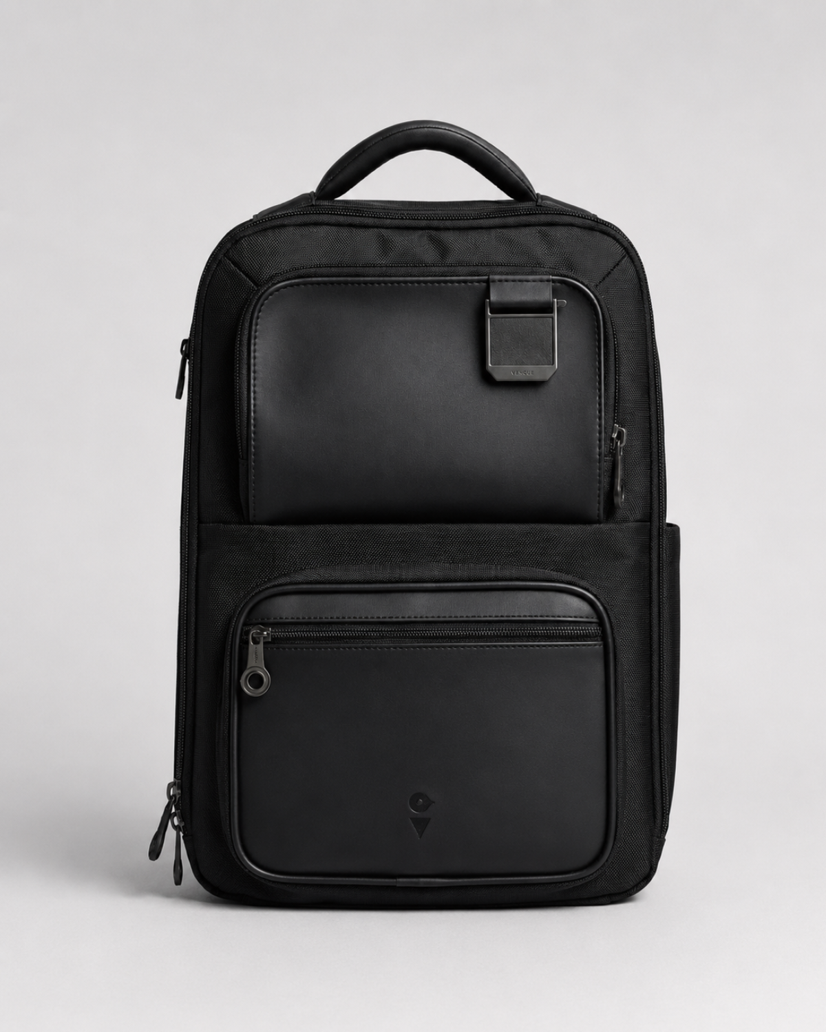 Envoy Business Pack black business backpack, front view