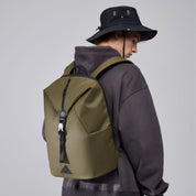Special Sale - Helix All Day Comfort Backpack Olive - VENQUE