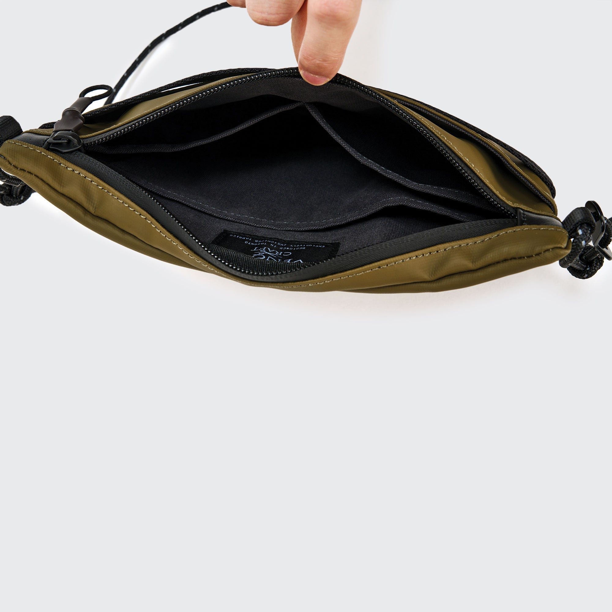 VIP Sale - Geo Crossbody Olive - VENQUE