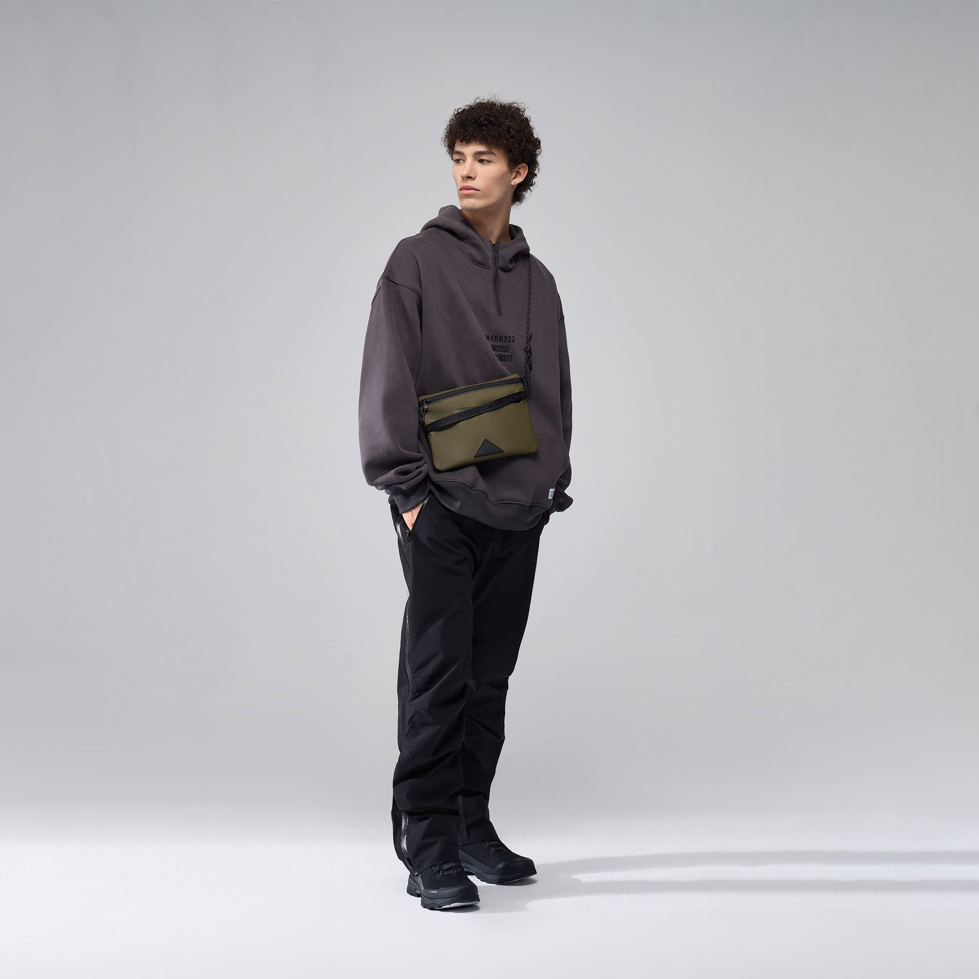VIP Sale - Geo Crossbody Olive - VENQUE