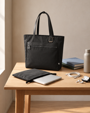 Voya Executive Tote on a table