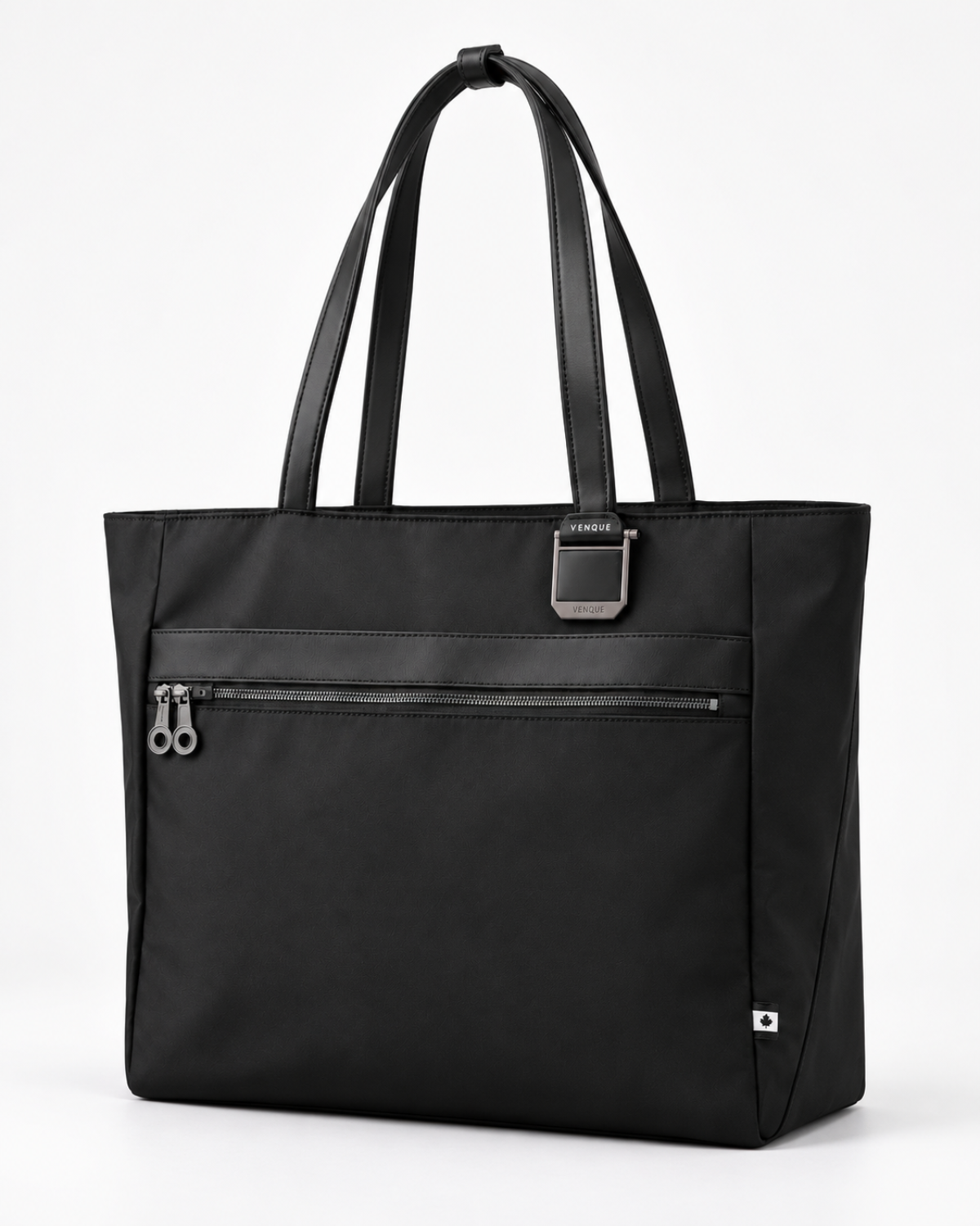 Voya Executive Tote, angled front view